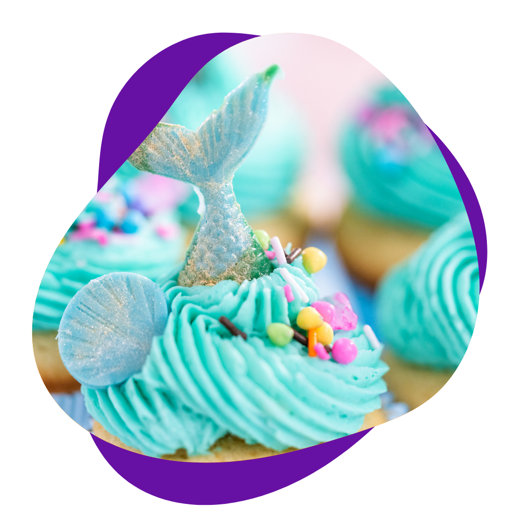Meerjungfrauen Cupcakes